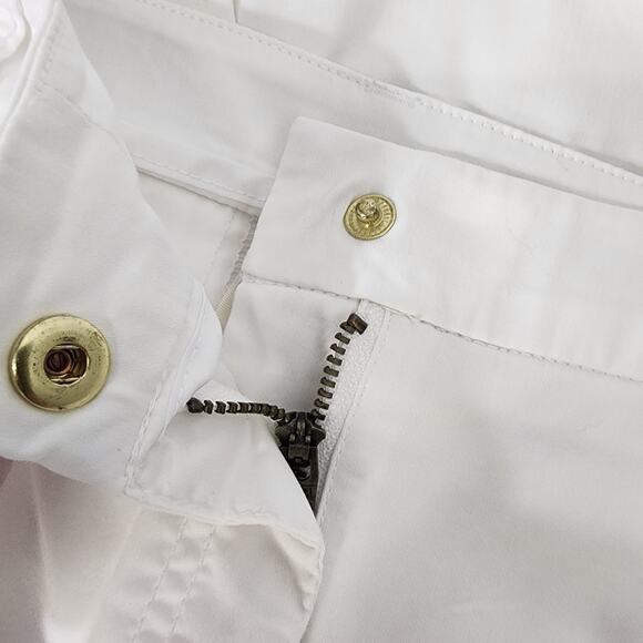 Chico's Crop Pants The Ultimate Fit Comfort Waist Luxe Utility Slim Size 1 US 8 - Picture 8 of 10